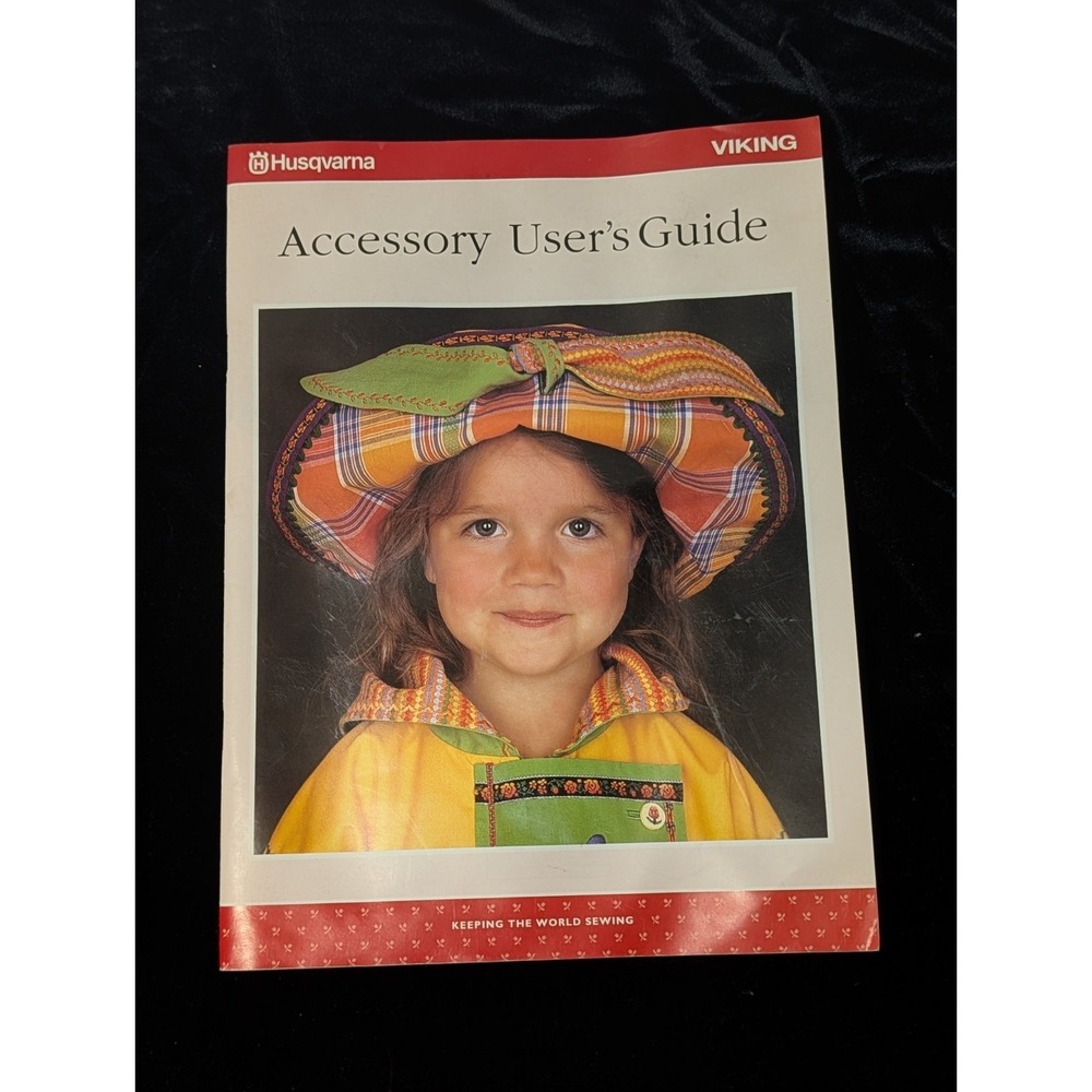 Husqvarna Viking Designer I II Sewing Embroidery Accessory User‎ Guide Manual